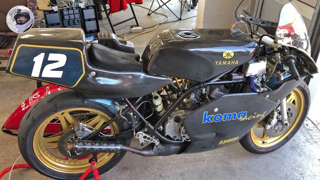 Yamaha TZ 350 - black and gold are always in fashion