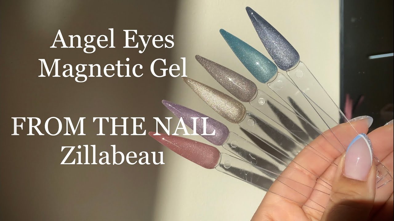 Swatch with me: Angel Eyes Magnetic Gel Collection | FROM THE NAIL | Zillabeau
