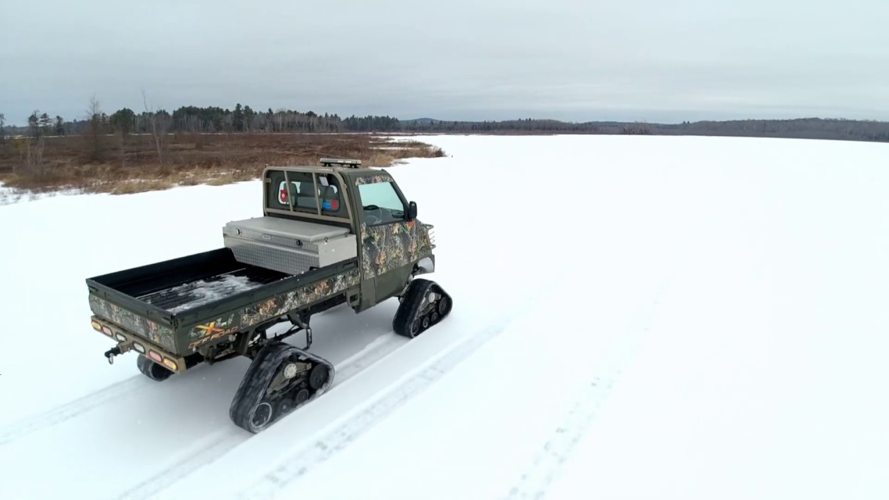 Japanese Mini Truck On Mattracks