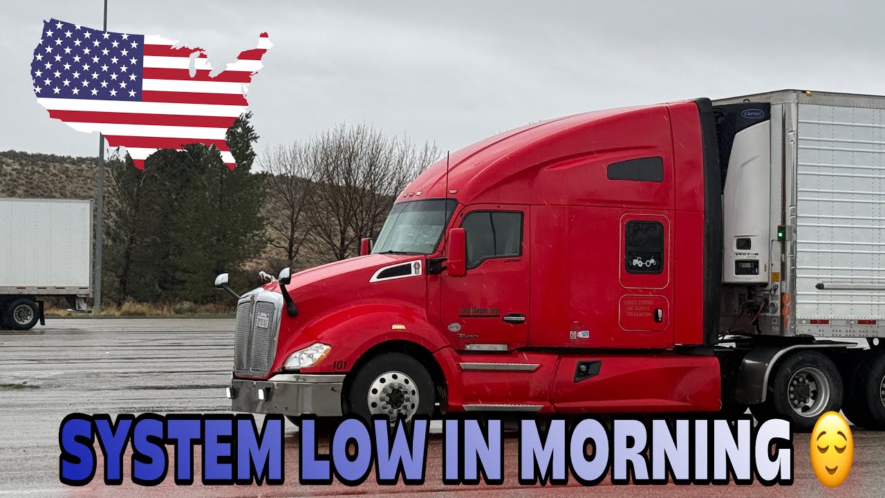 MORNING  ☀️ VICH SARA SYSTEM LOW HOYA HUNDA 😌Benefit For RAINX 🌧️ PUNJABI TRUCKING USA PUNJAB Pind 🚛