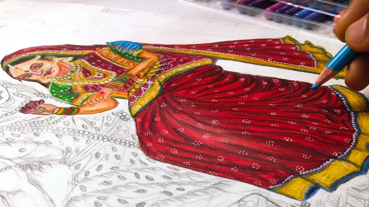 Shiv Parvati Drawing, Parvati Ji ki Drawing, Parvati Ji ki Colour Pencil Drawing, mahashivratri draw