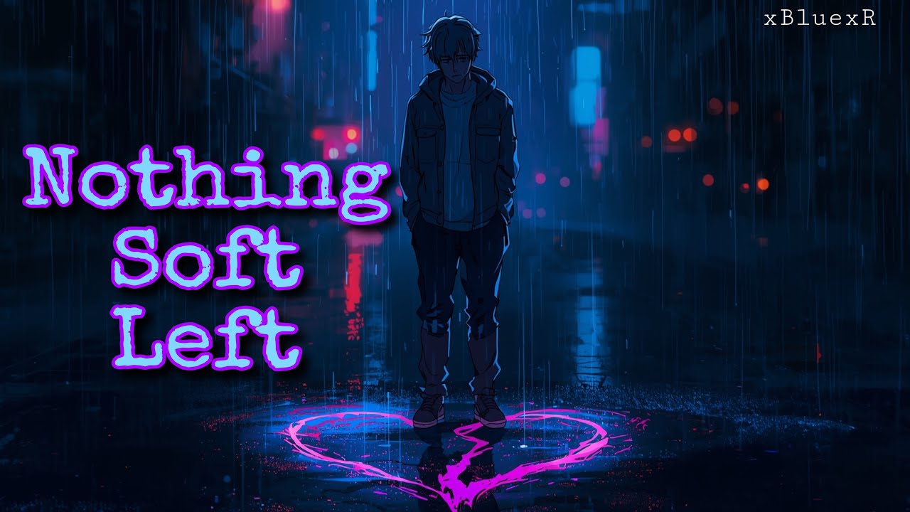 Nothing Soft Left - xBluexR (Official Lyric Video)
