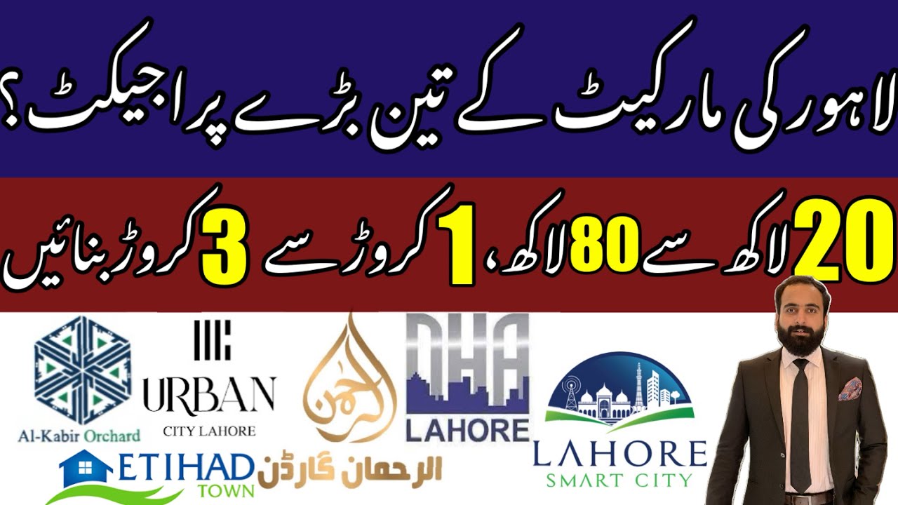 Top 3 Investments in Lahore 2025 | Best Real Estate Options for Overseas Pakistanis 