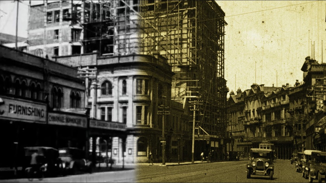 New scan of the construction of the T&G Building, Wellington