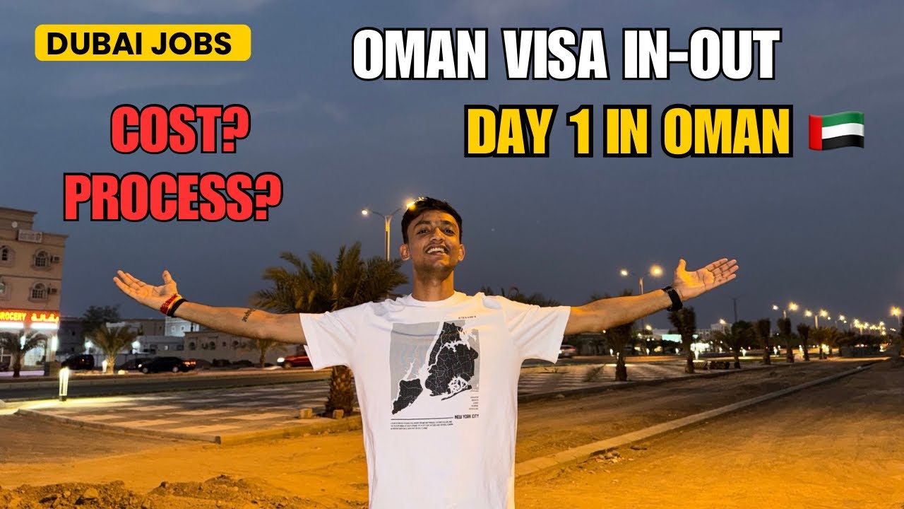 Dubai 🇦🇪 Visit Visa Extension Process ? | Dubai 🇦🇪 Visit Visa From Oman 🇴🇲 | Ashish Rai 