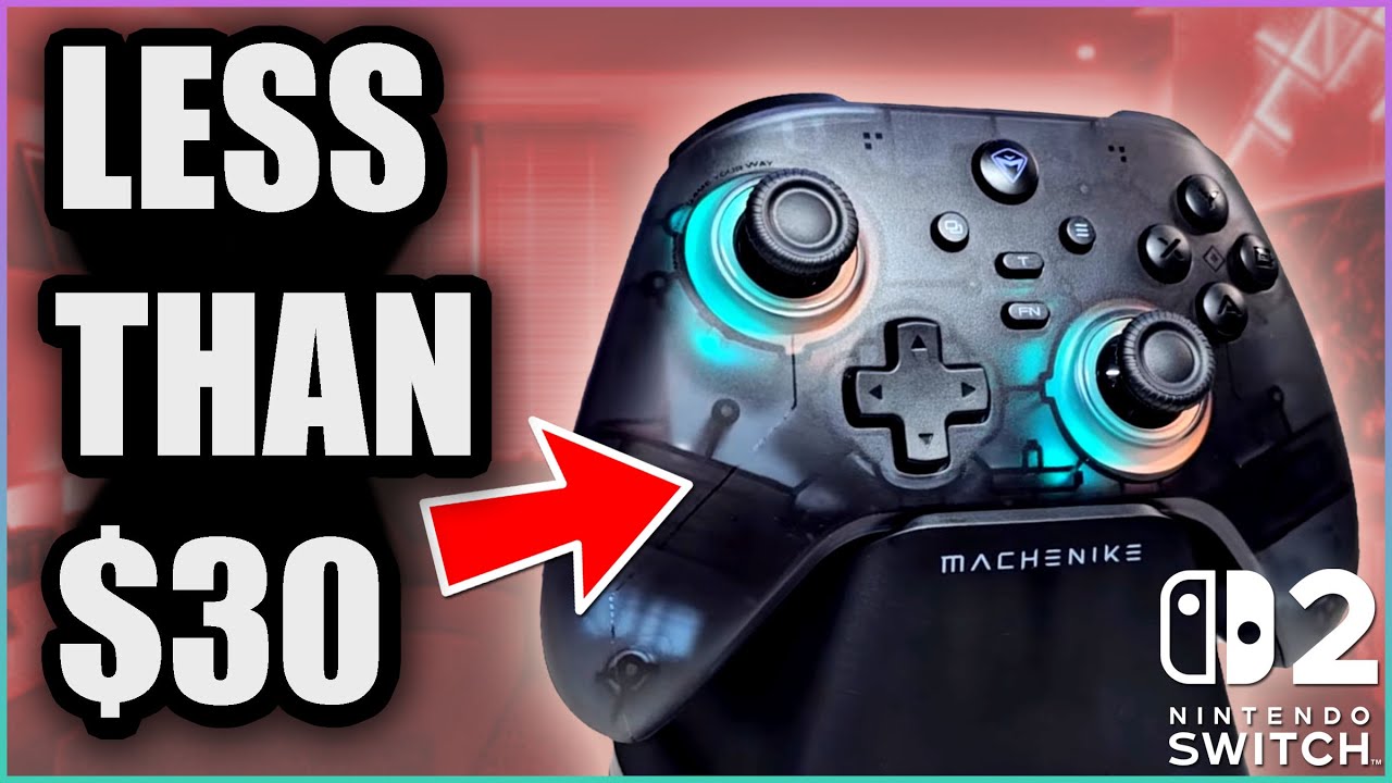 ЛУЧШИЙ геймпад Nintendo Switch 2 ЗА 30 ДОЛЛАРОВ, КОТОРЫЙ ВЫ МОЖЕТЕ ПОЛУЧИТЬ &mdash; Обзор Machenike G3 ...
