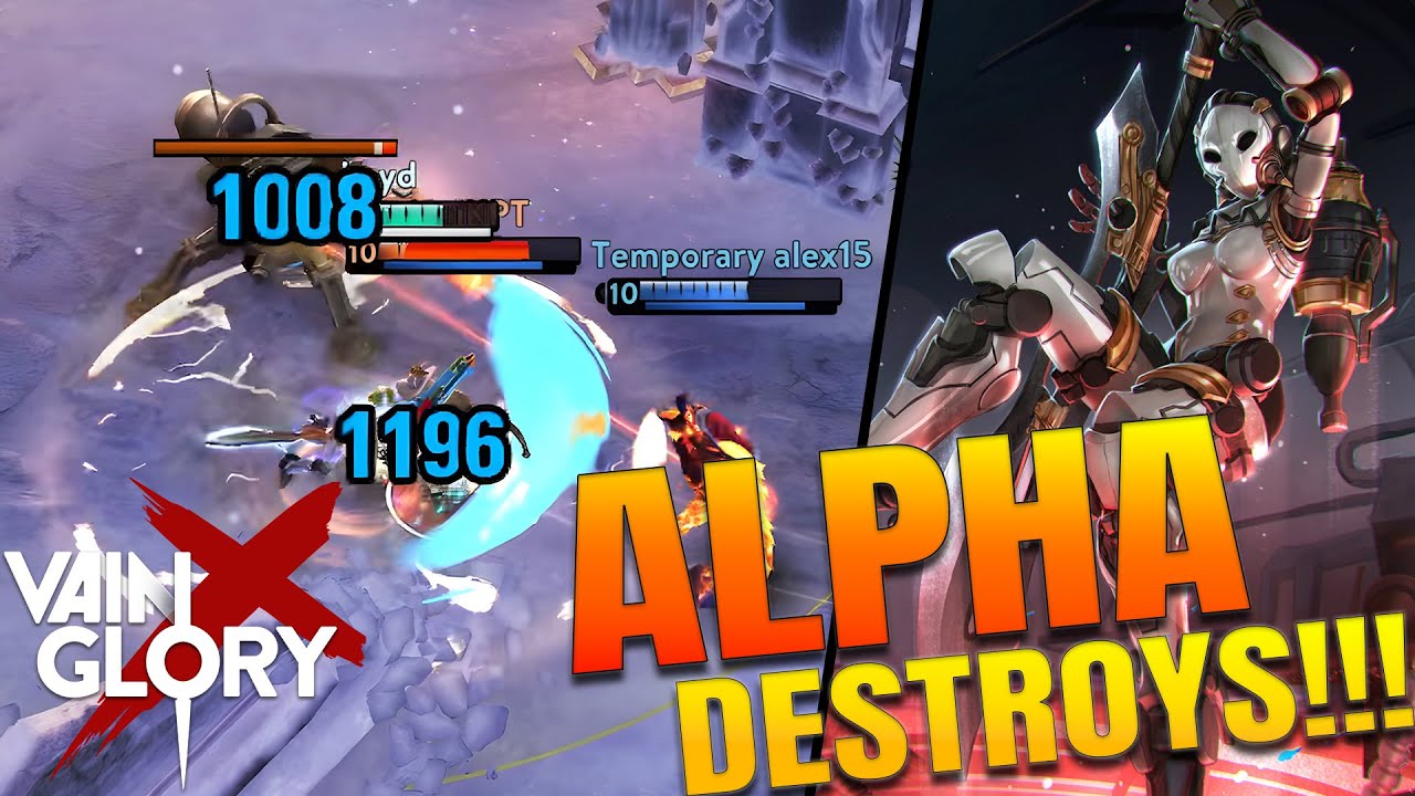 ALPHA DESTROYS!!! | ALPHA CP  | Vainglory 2026 3v3 Gameplay