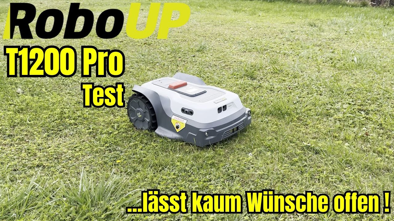 Toller Mähroboter der kaum Wünsche offen lässt ! || RoboUp T1200 Pro || Test