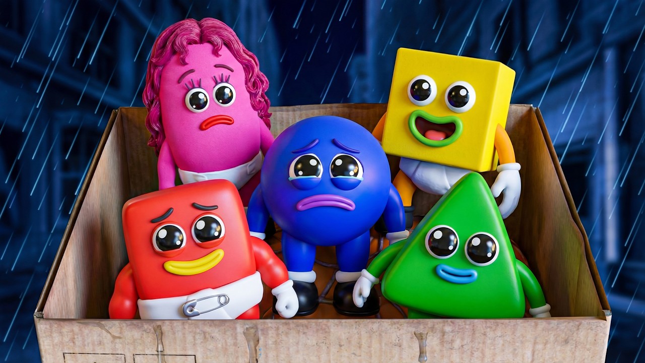 SAVE THE SHAPES, but EVERYONE's a BABY! (Save The Shapes Animation)