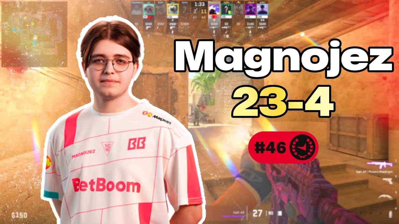 🔥 MAGNOJEZ 23-4 POV: FACEIT DESTRUCTION (Mirage) | 4187 ELO
