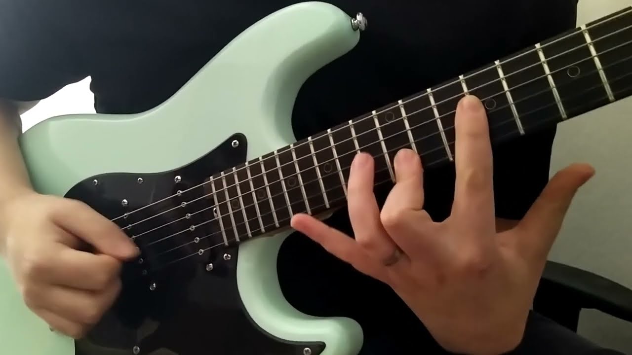 JAKE E. LEE / BARK AT THE MOON - Guitar Cover
