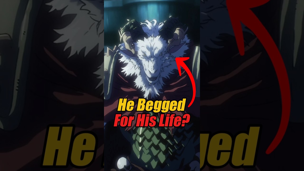 Did You Know Why Ainz Eliminated the Demi-Human Leader Buser in Overlord? #overlord