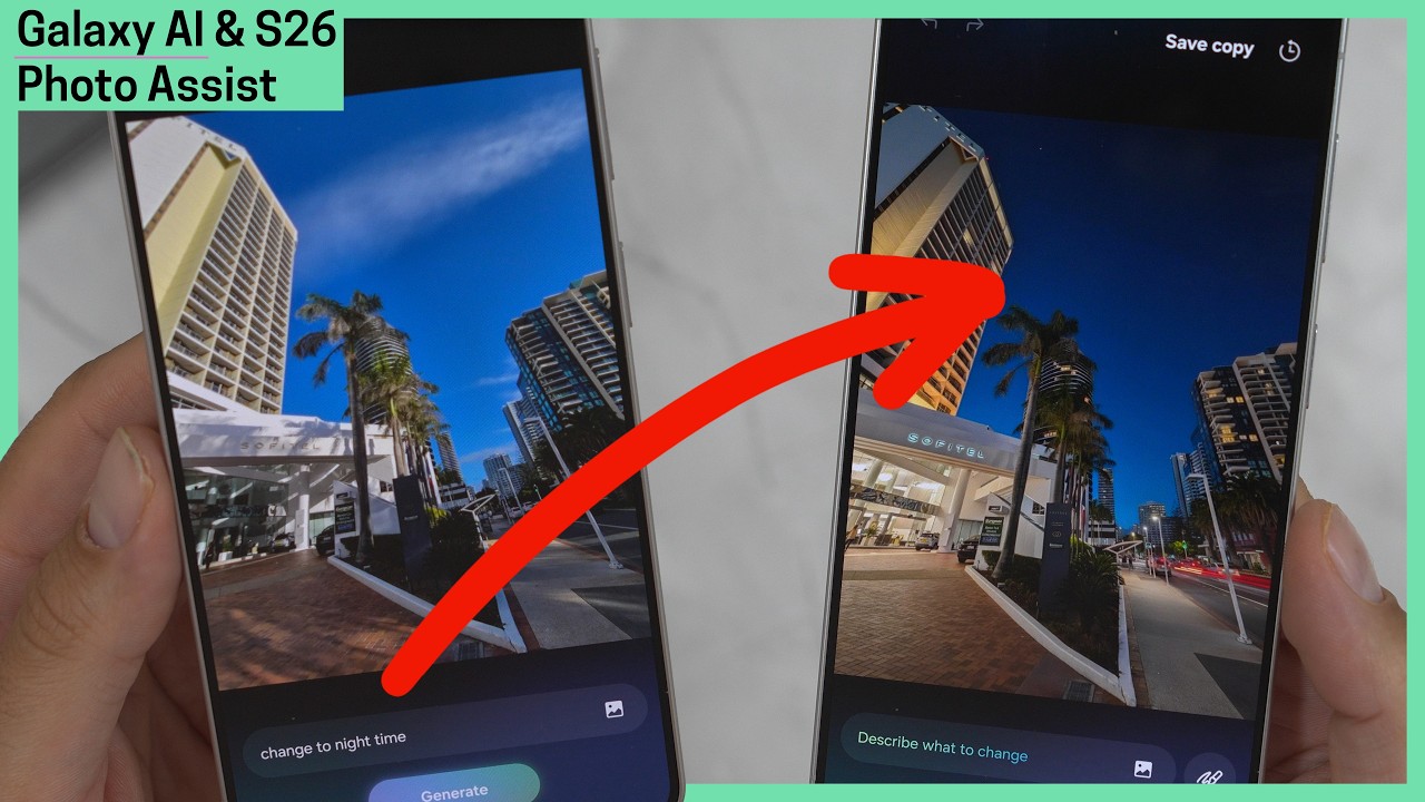 Как использовать НОВУЮ функцию &laquo;Фотопомощь&raquo; в One UI 8.5!