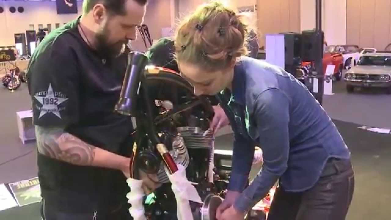 Bobber Garage auf der Middle East Motor und Tuning Show 2014 Teil 1