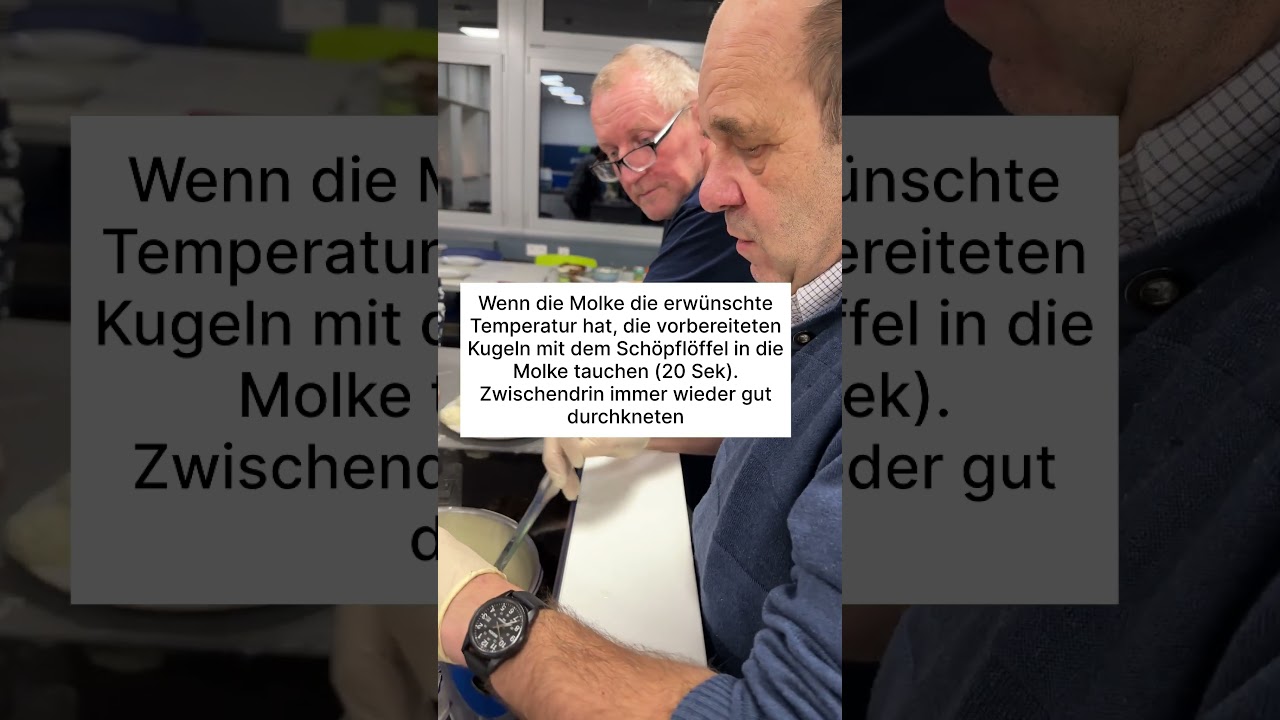 Mozzarella selber machen