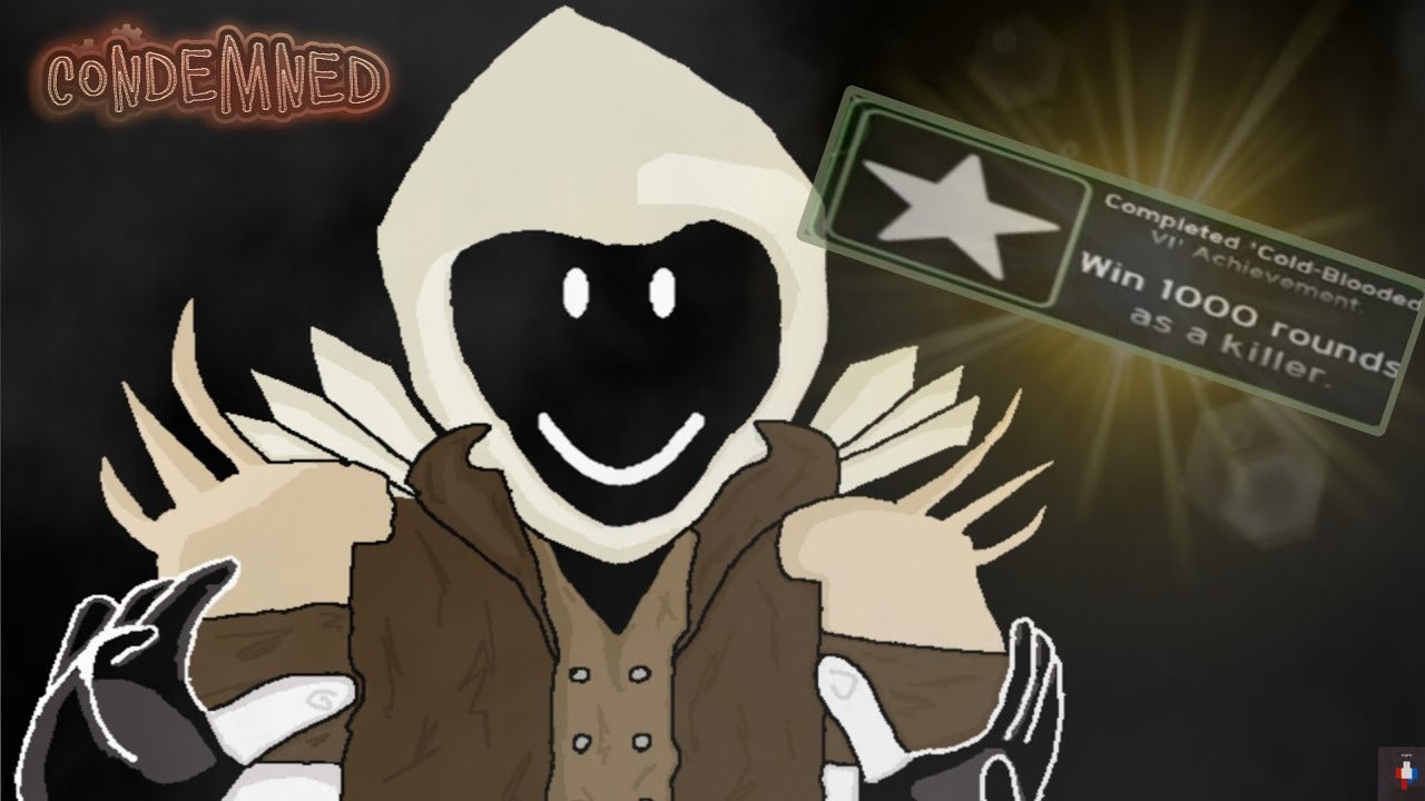 Getting Cold-Blooded Achivement (1000 Killer Wins) | Roblox Condemned 