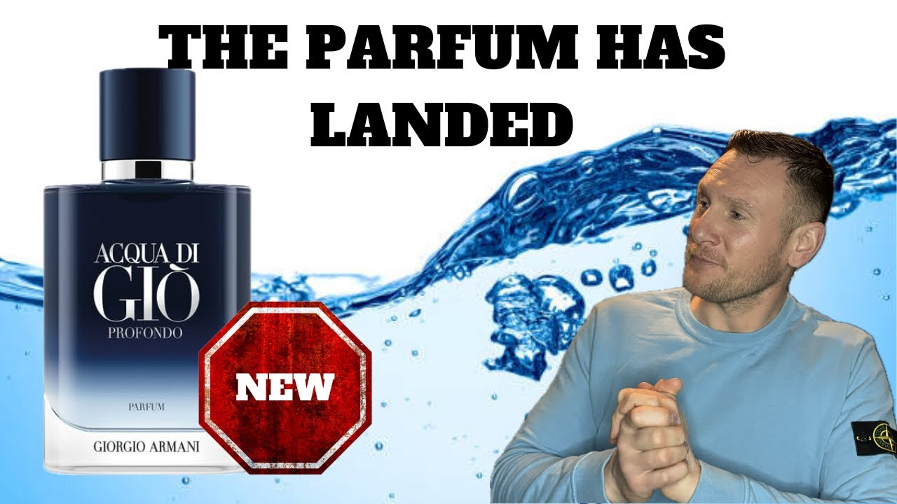 New Acqua di gio profondo Parfum