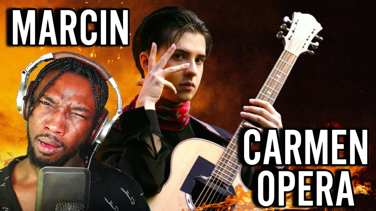 Marcin - Carmen Opera on One Guitar (Official Video) | REACTION