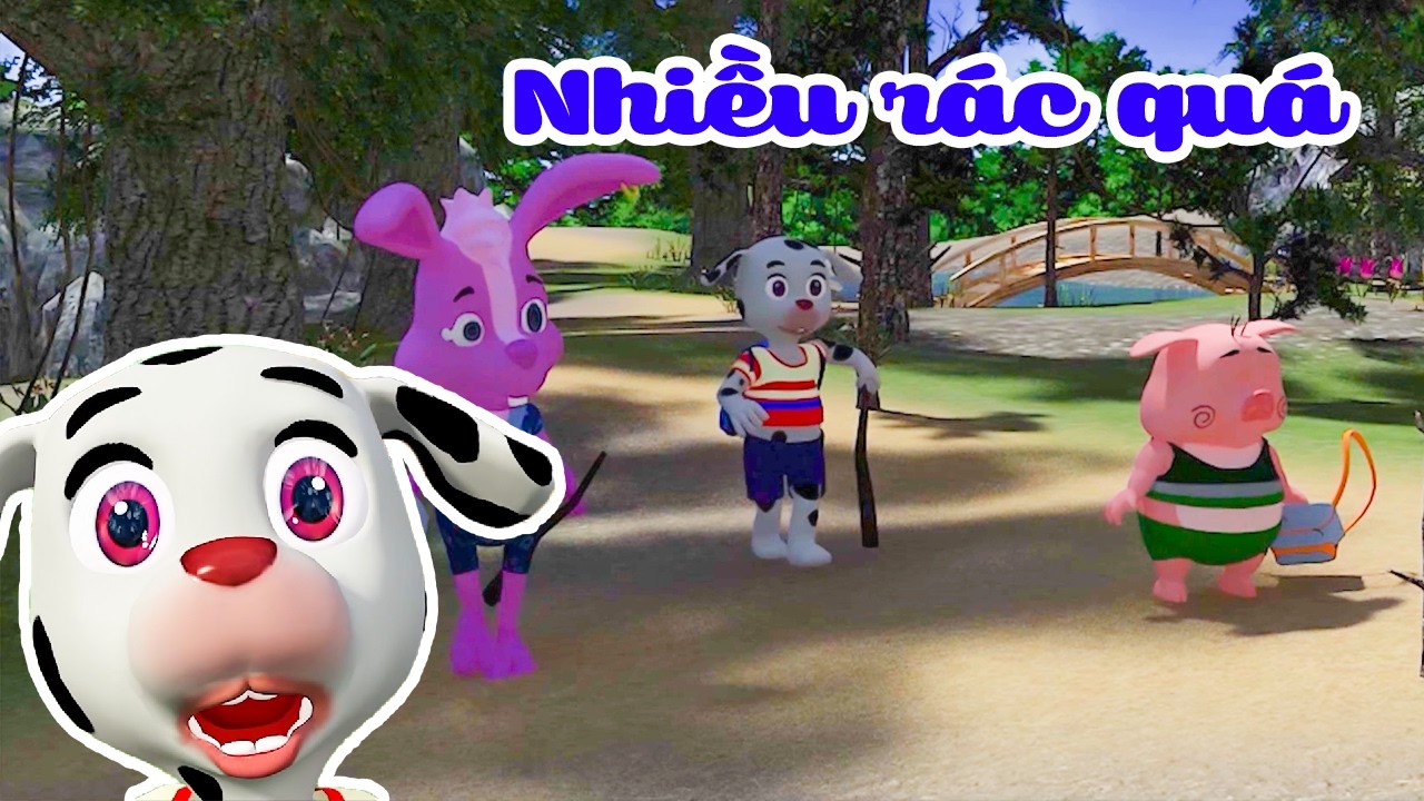 Chuyện Của Đốm 🐶: ĐỐM DỌN RÁC GIÚP RỪNG 🐶 Hoạt Hình 2026 🐶 Hoạt Hình Chó Đốm 🐶 THVL Hoạt Hình Hay