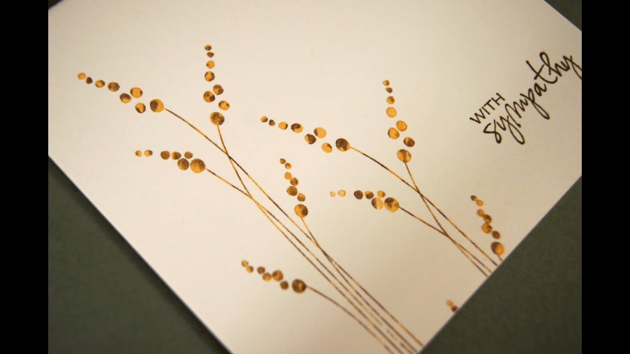 Clean and Simple Sympathy Card