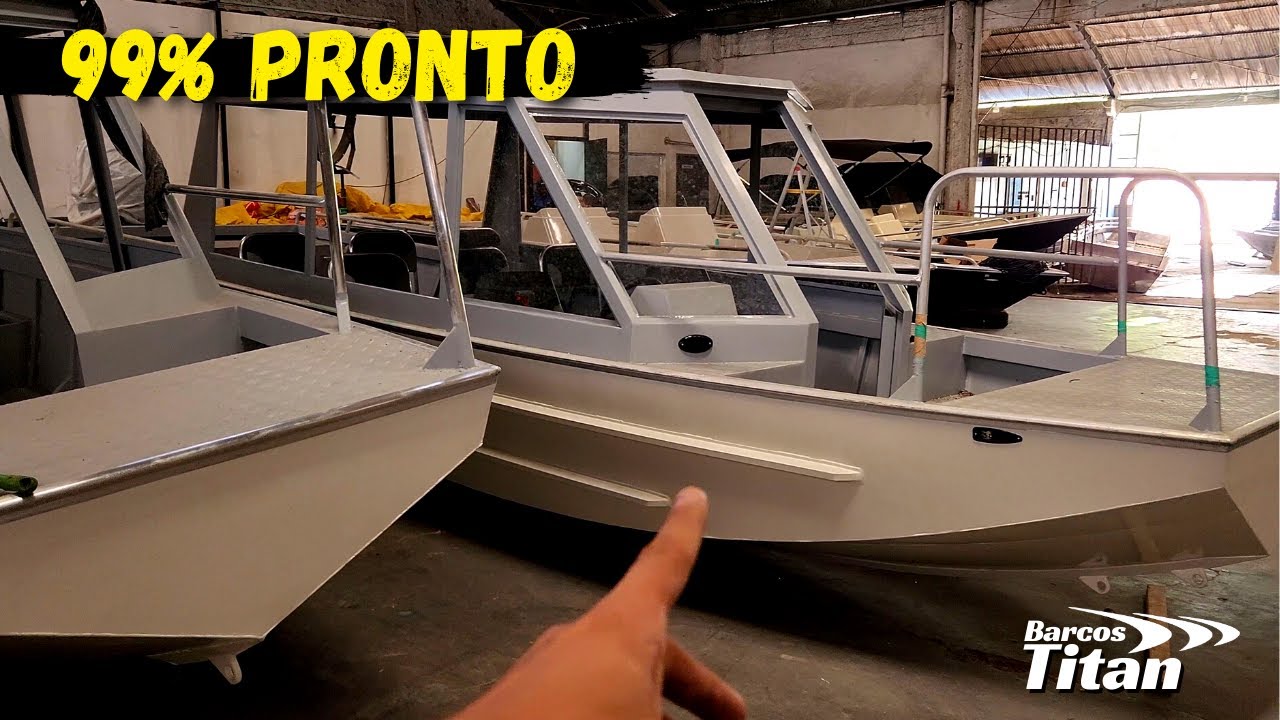 LANCHAS EM ACABAMENTO E FINAL DE MONTAGEM !!!