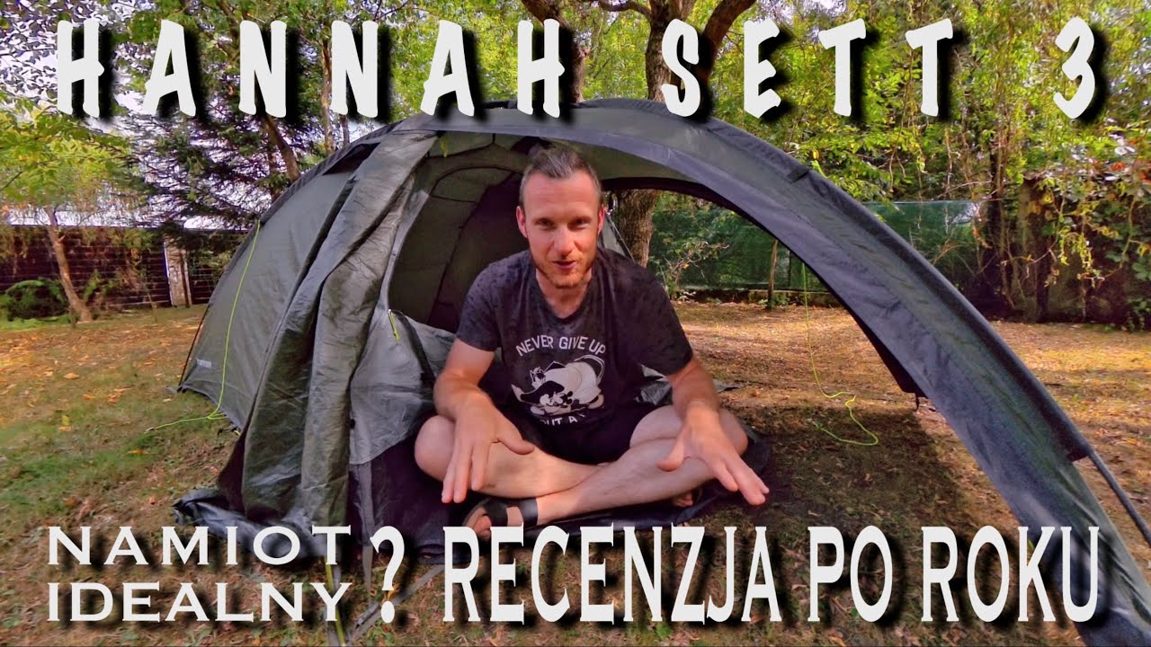 HANNAH SETT 3 - czy ten namiot ze mną zostaje??