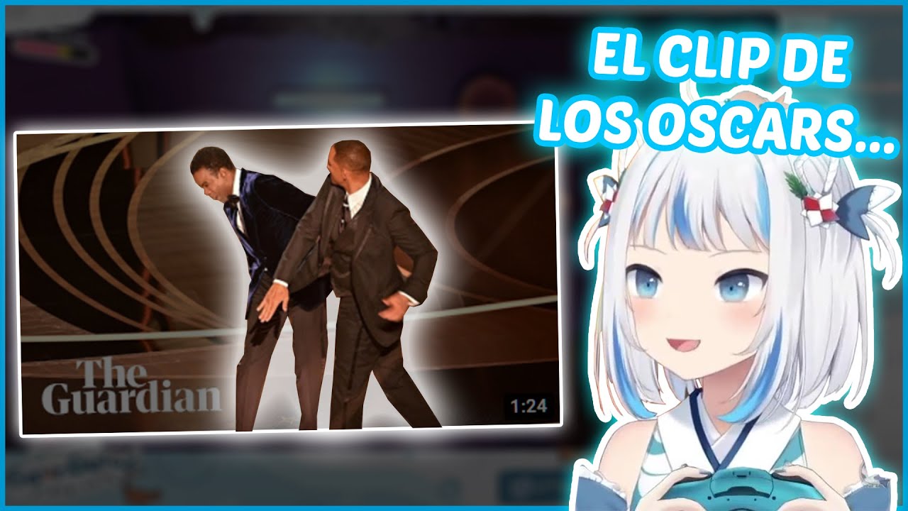 Gura Habla Sobre Los Oscars Y El V&iacute;deo de Will Smith... [Hololive | Sub Espa&ntilde;ol]