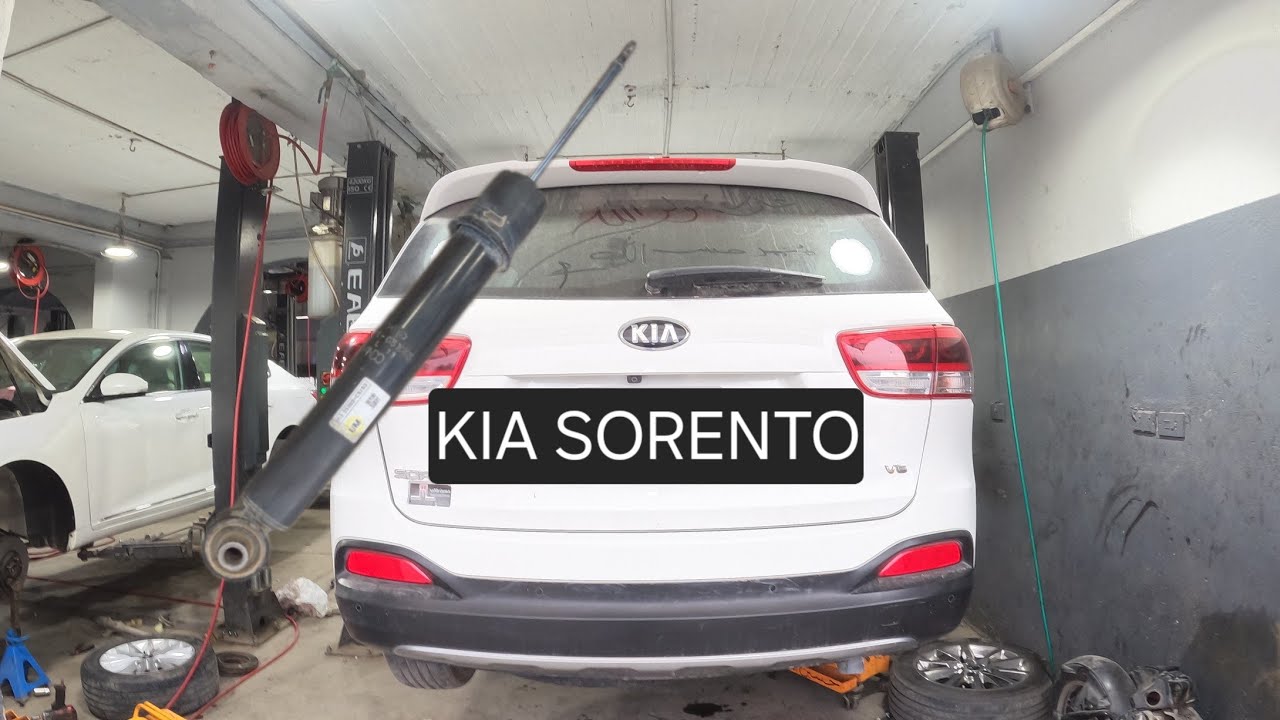 Reemplazo de amortiguador trasero  Kia Sorento 2010-2015 (especificaciones de torque) 2da generación