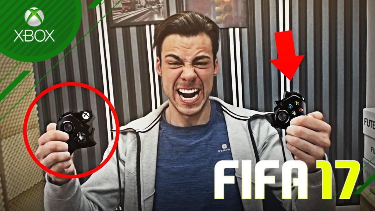 QUEBREI MEU CONTROLE !!! - FIFA 17 - Modo Carreira #11 [Xbox One]