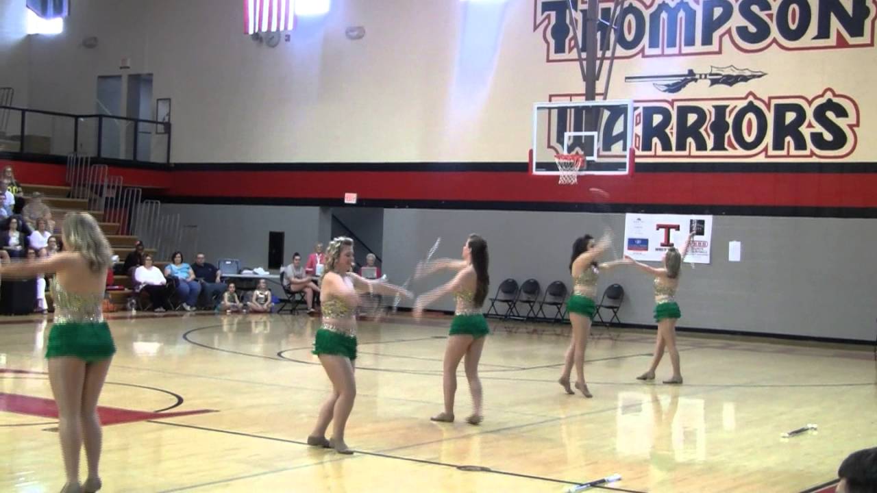 UAB Majorette Exhibition Performance