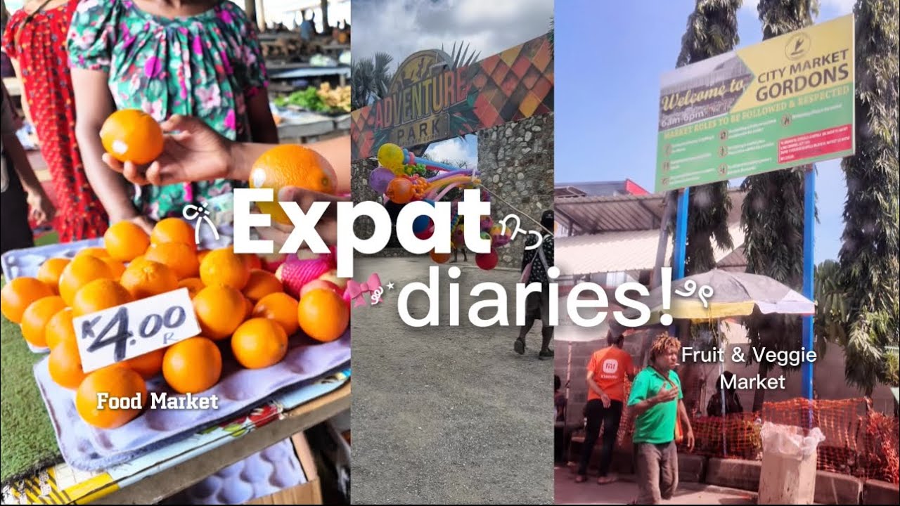 VLOG: Veggie Market in Papua New Guinea🇵🇬| Are things cheaper here?? | Gordons Market #zimyoutuber 