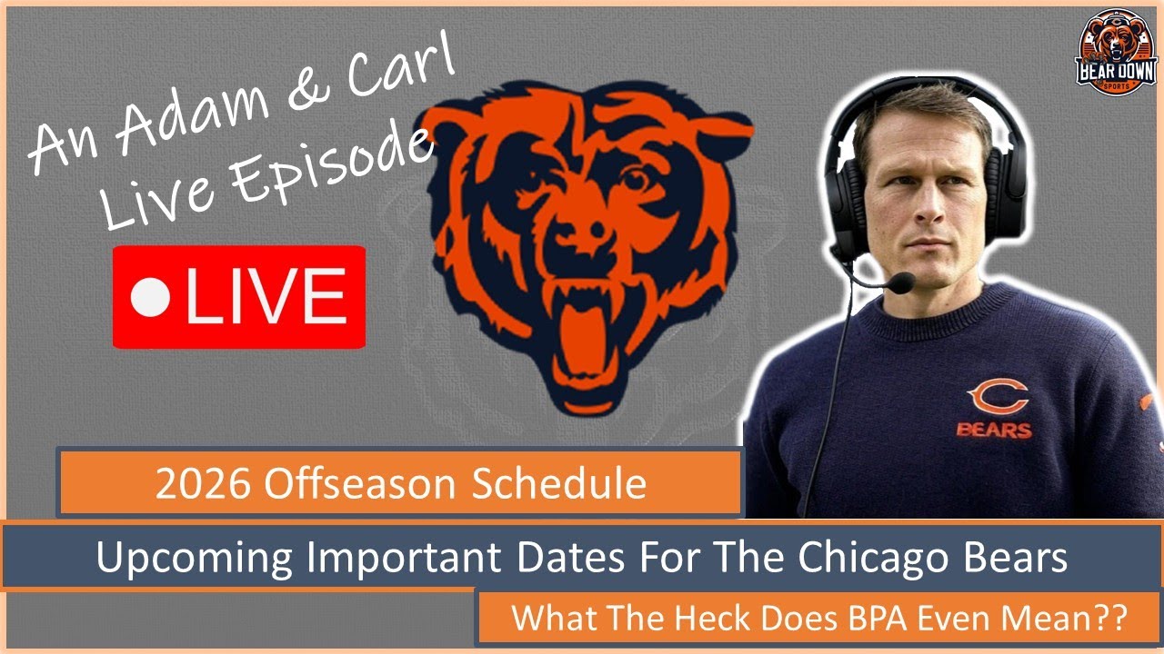 Chicago Bears **LIVE** Updates & Mailbag