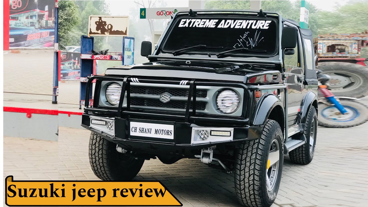 Suzuki jeep review |Modified jeep for sale| 1986 Model jeep| #pakwheels