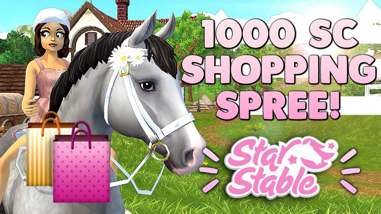 1000 Star Coin Shopping Spree Challenge on Star Stable! 🛍️🎉