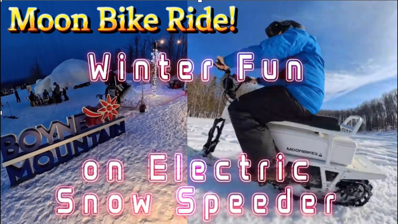 Moon Bikes - Electric Snow Motorcycles