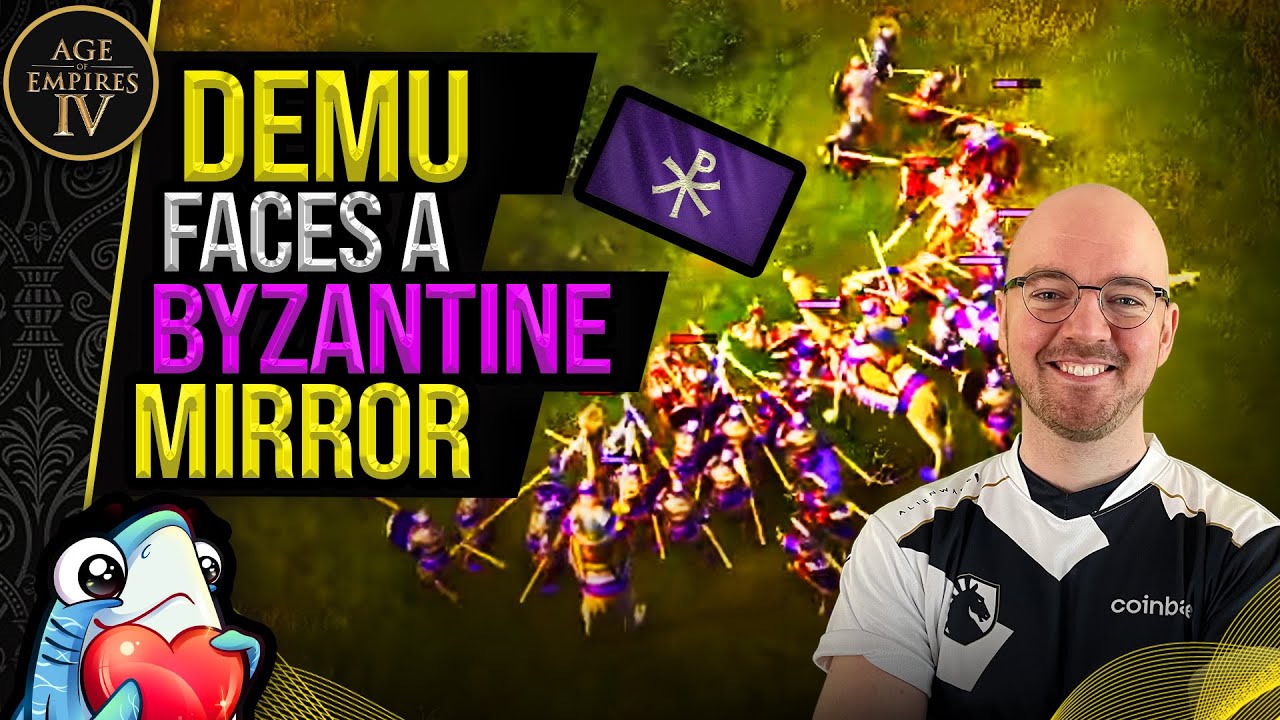 Demu faces a byzantine mirror! - AoE4 Highlight Games #32