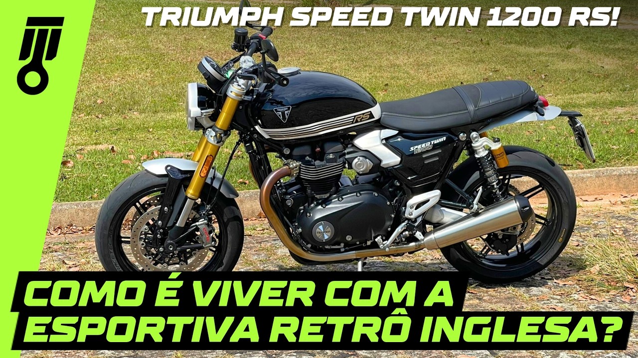 7 dias com a Triumph Speed Twin 1200 RS - Tudo que você precisa saber antes de COMPRAR!
