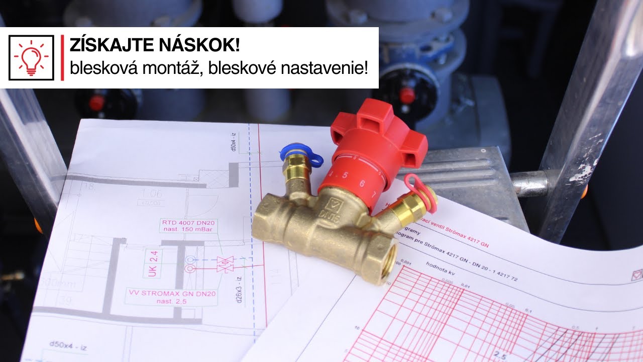 Nastavenie ventilu Strömax GN