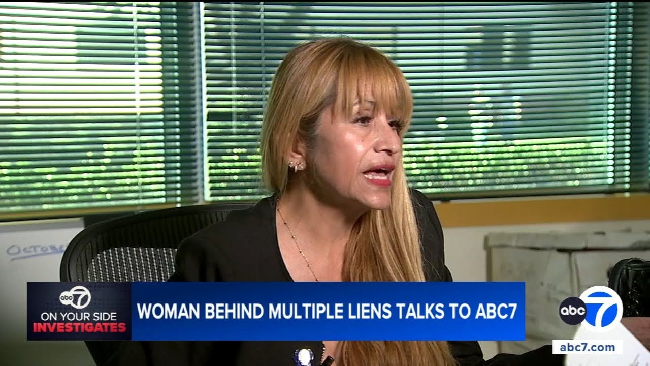 Woman behind multimillion dollar liens comes to ABC7 to tell her side