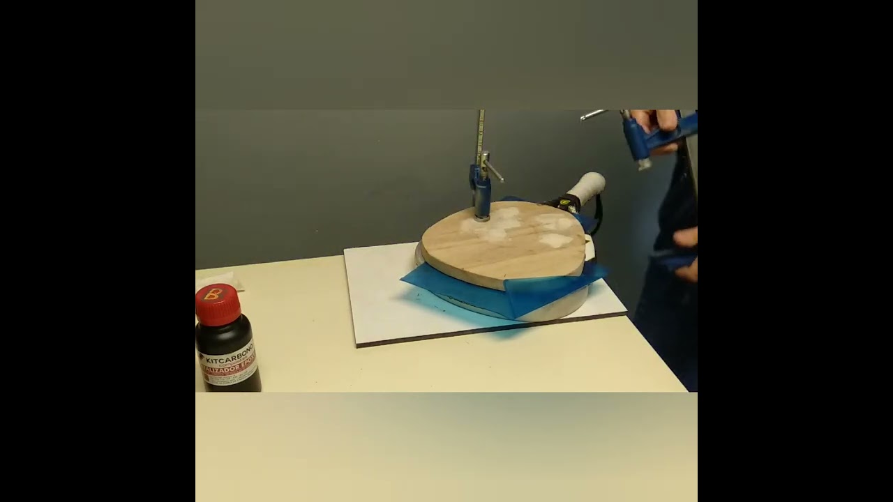 REPARAR,REFORZAR Y PINTAR PALA DE PADEL