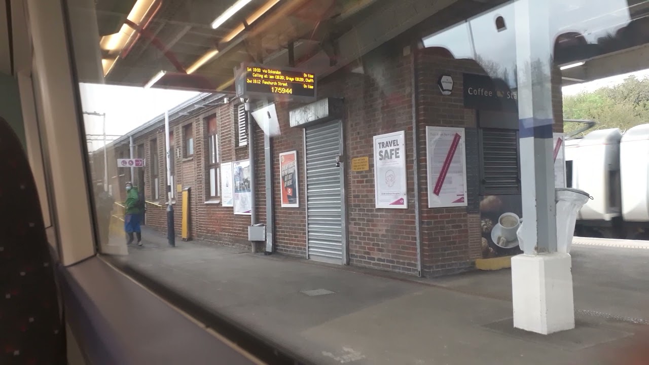 C2C train journey southend central to benfleet