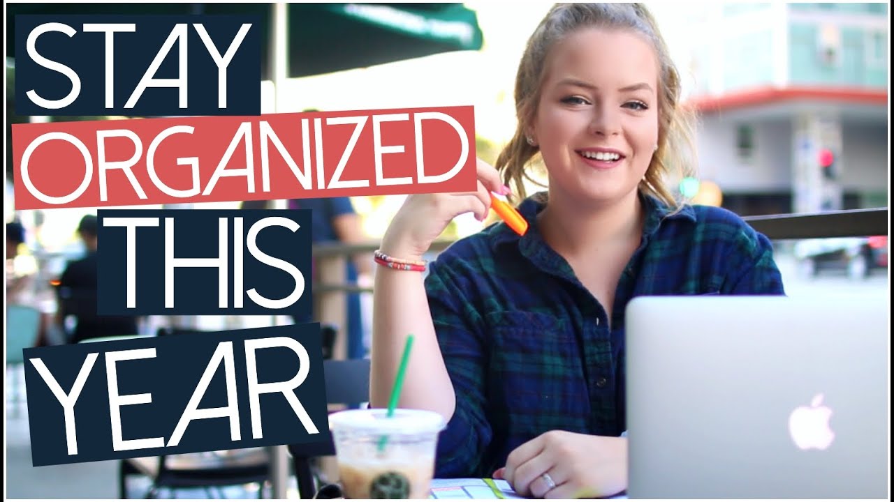 How To Stay Organized This School Year!