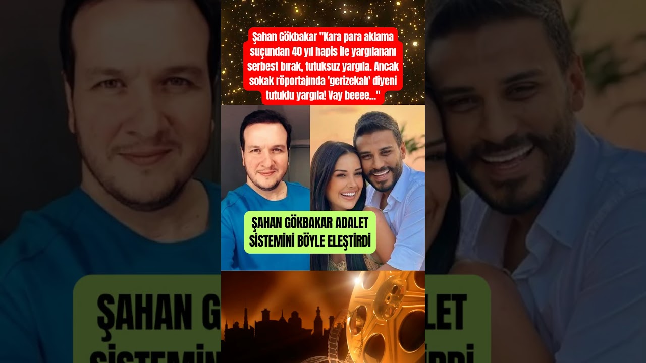 ŞAHAN GÖKBAKAR ADALET SİSTEMİNİ BÖYLE ELEŞTİRDİ #shorts #hergünmagazin