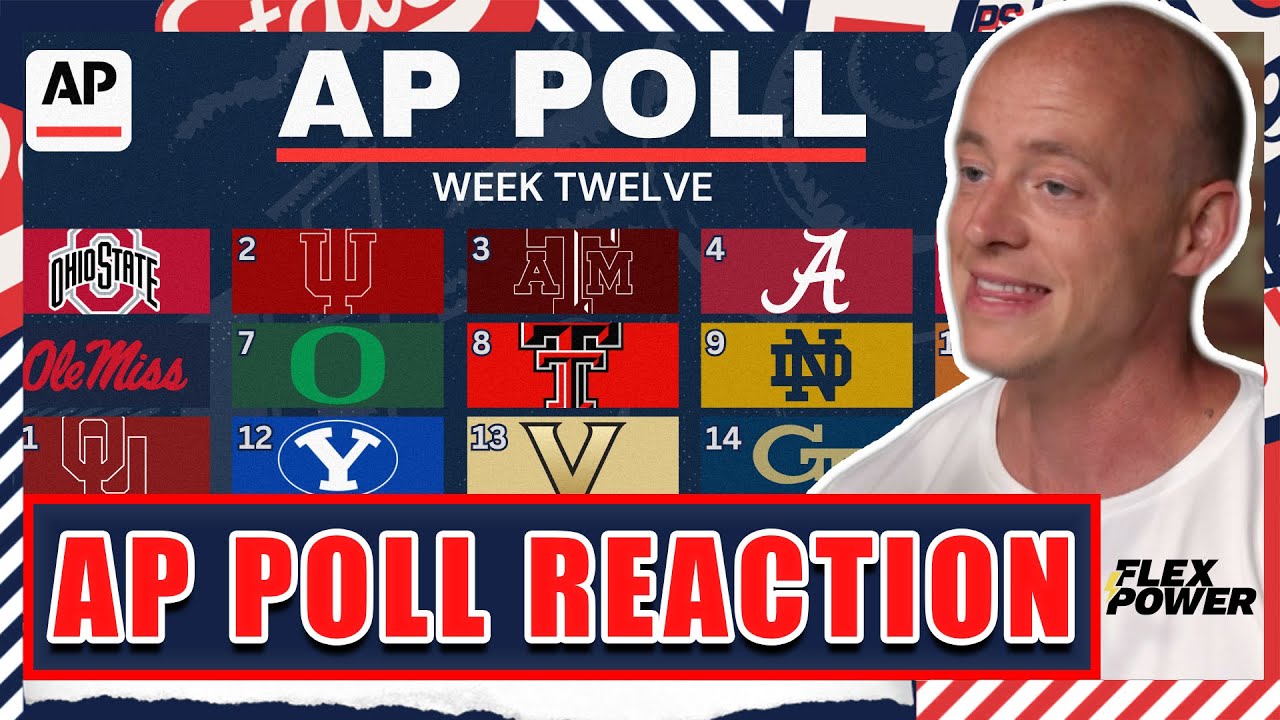 AP Poll Week 12 Reaction...MOST Overrated & Underrated Teams - Josh Pate Cut