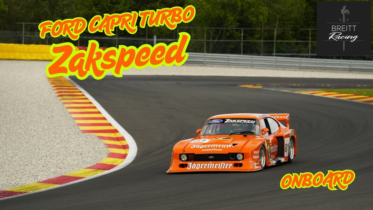 Ford Capri Turbo Zakspeed GR.5 at Spa Classic