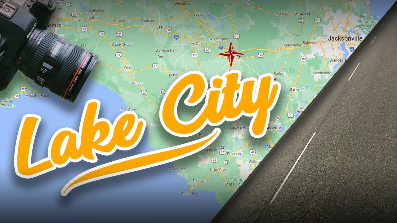 Lake City, FL - Driving Tour with two camera angles!