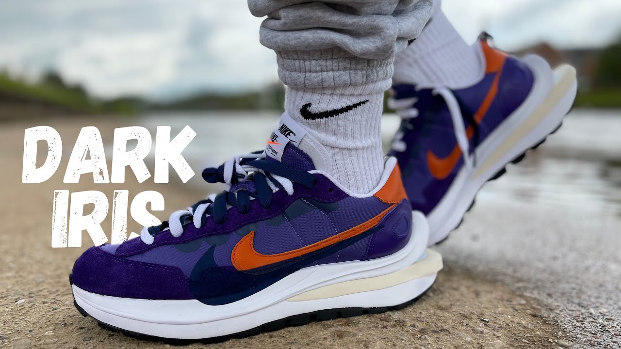 Not Too Expensive! Sacai x Nike Vaporwaffle Dark Iris Review & On Foot