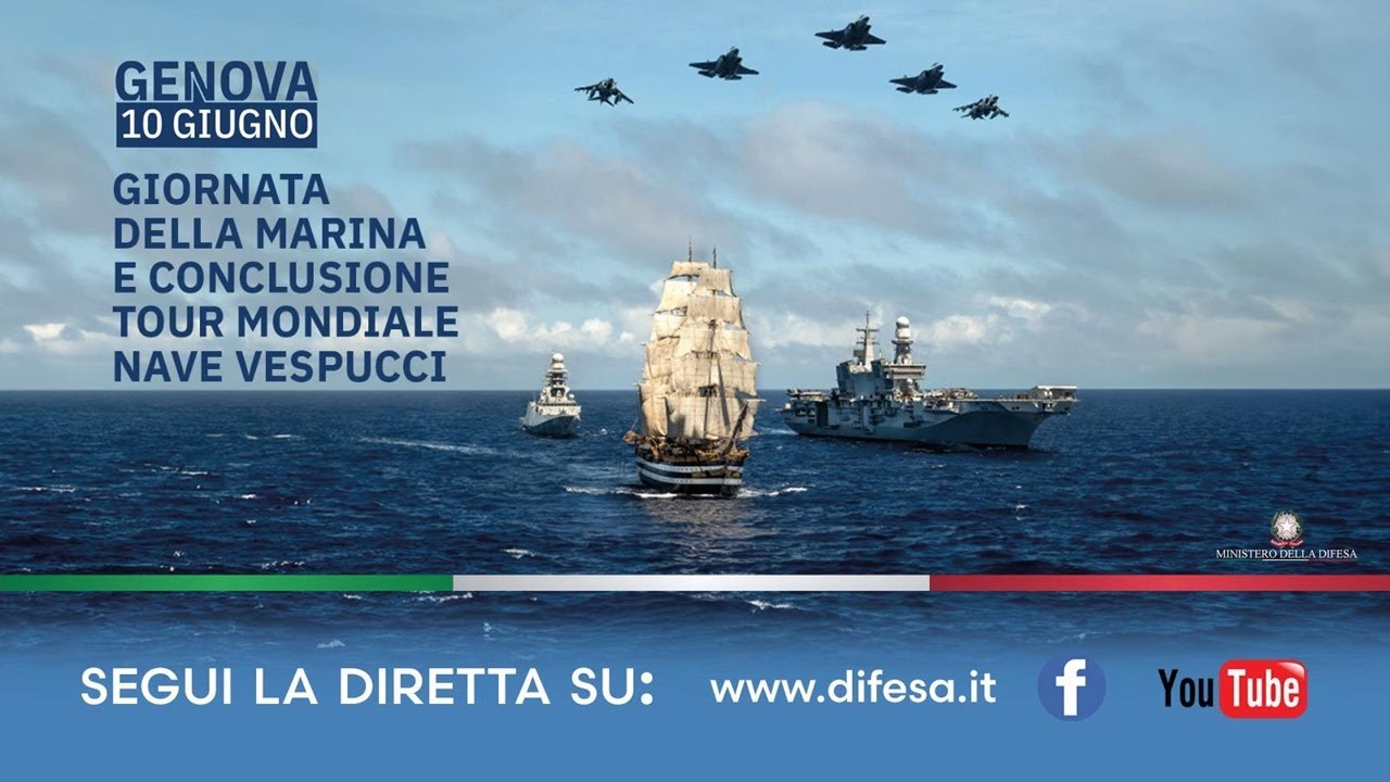 Giornata della Marina Militare e conclusione tour mondiale Nave Vespucci