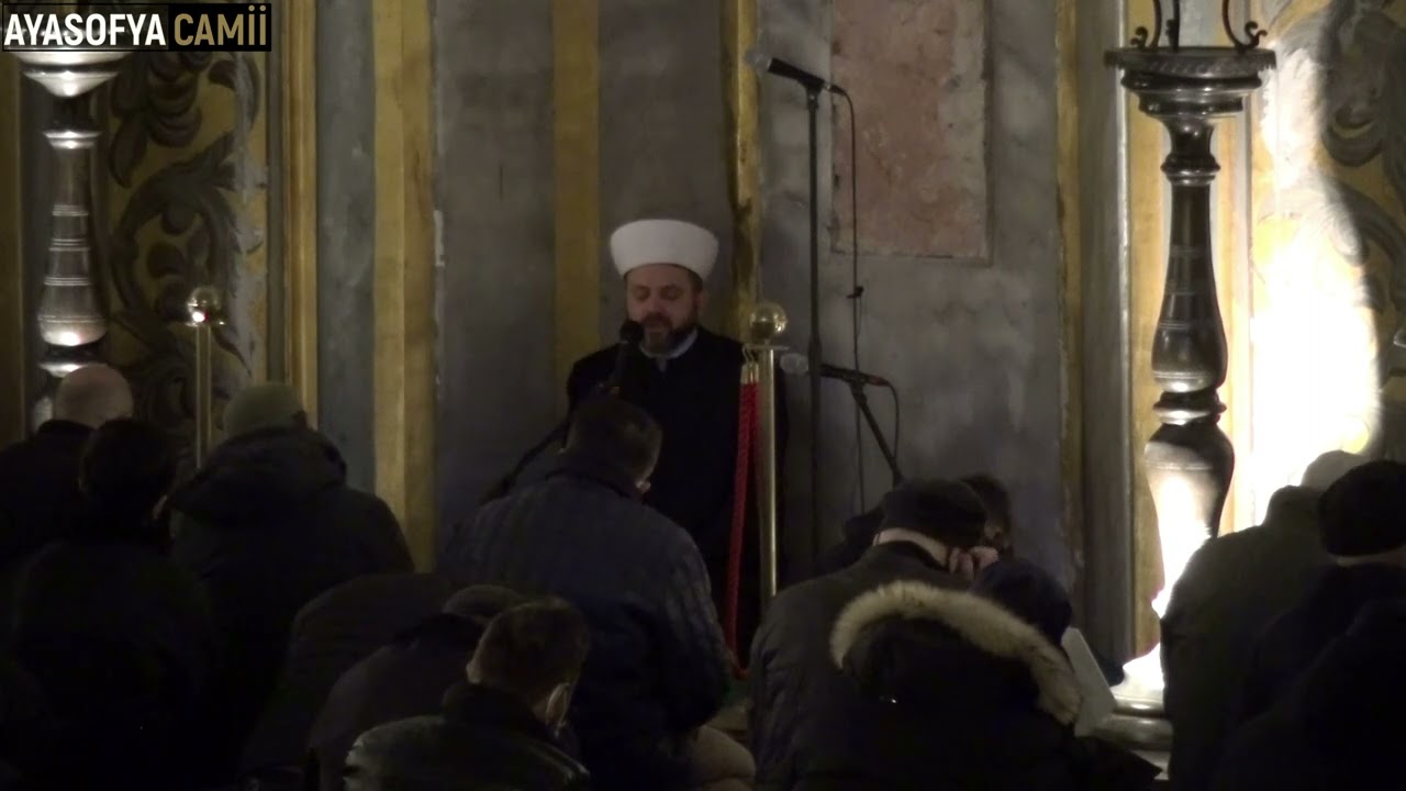 Ayasofya Camii Mihrabiyesi - Ali İmran Suresi 26-29