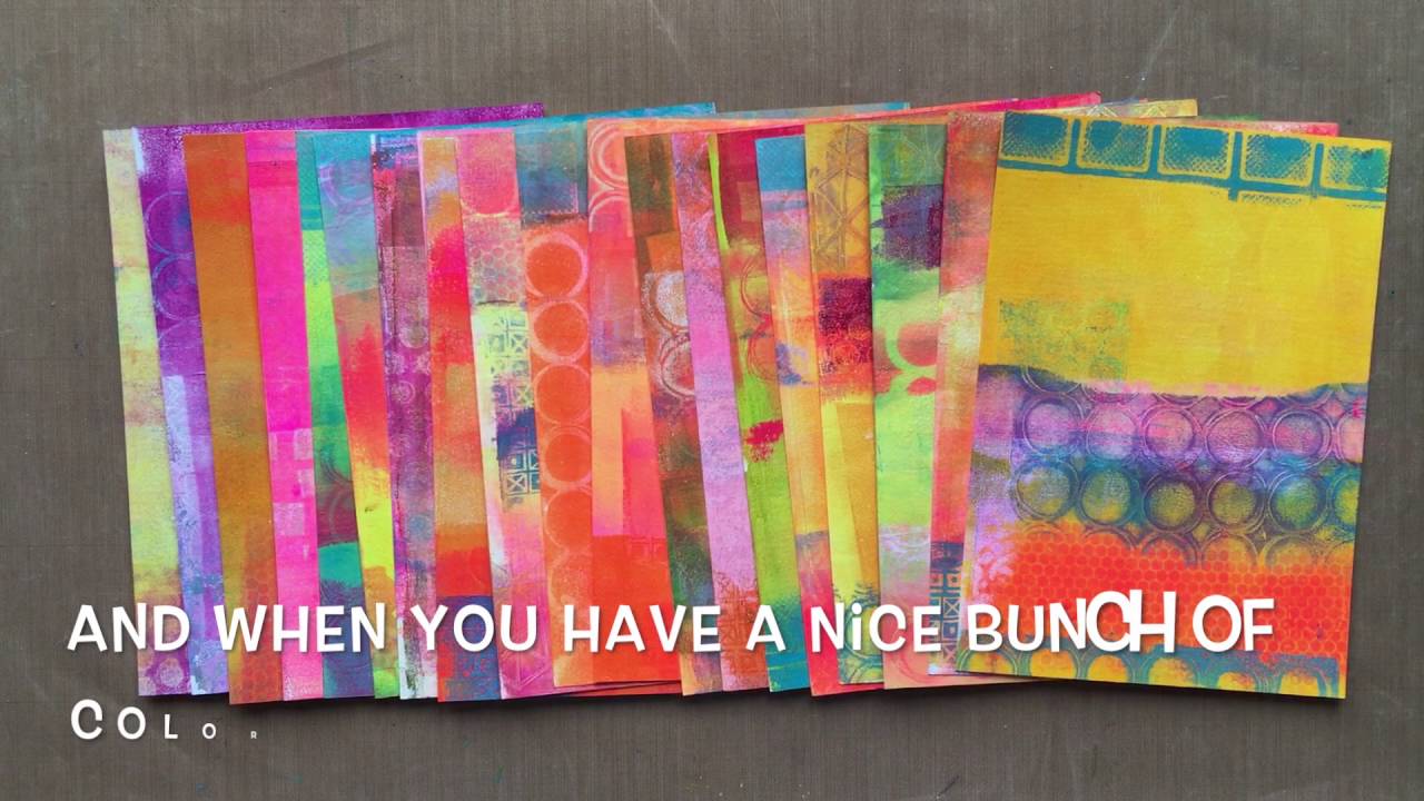 Gelli Arts Image Transfers